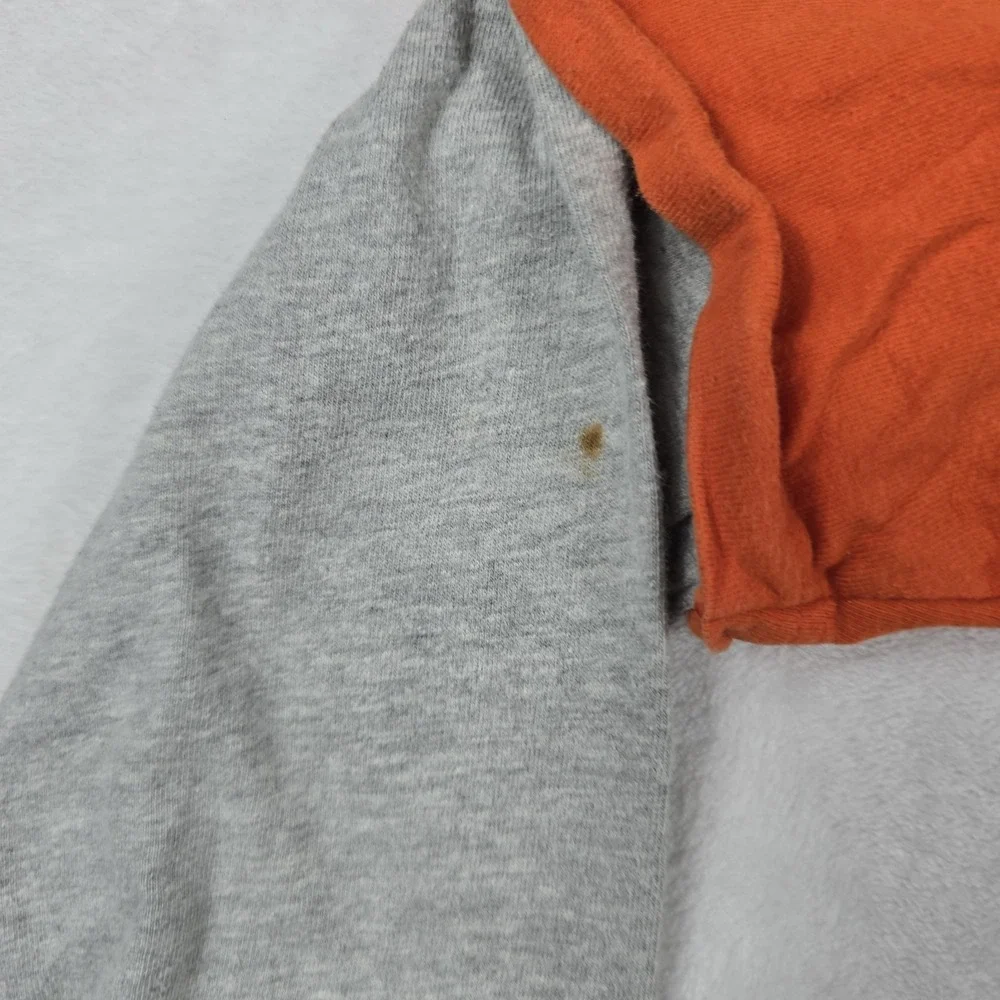 OshKosh Bgosh Boys XL 14/16 Basketball Graphic Layered Long Sleeve Tee Orange